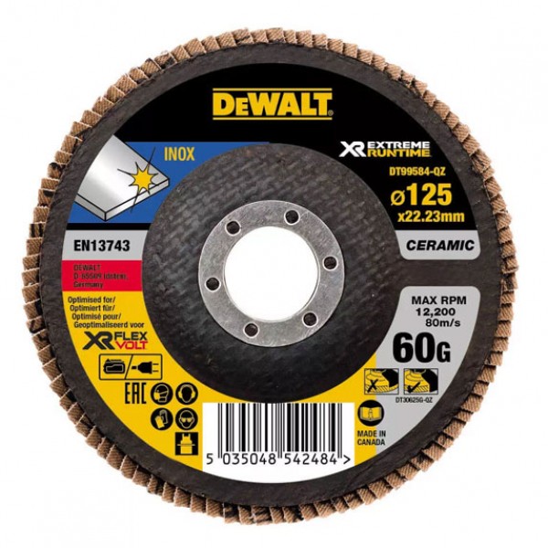 Коло шліфувальний пелюстковий DeWALT DT99584