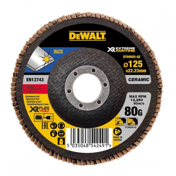 Коло шліфувальний пелюстковий DeWALT DT99585