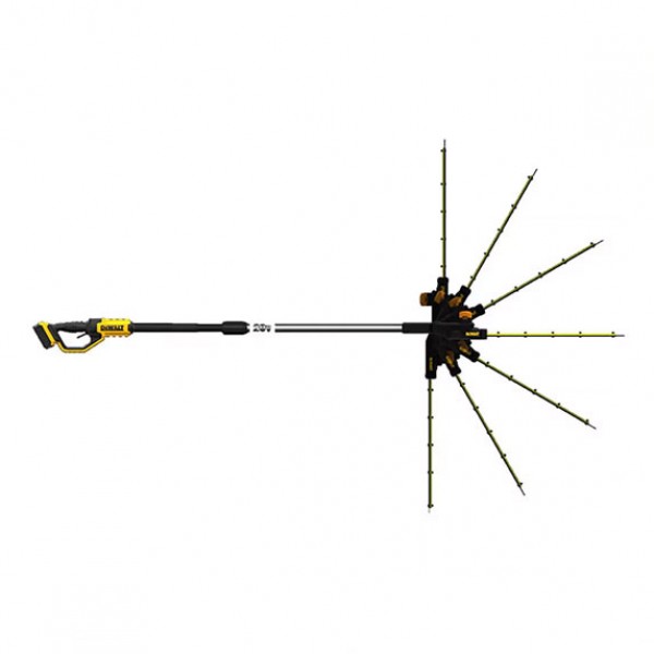 Кущоріз зі штангою акумуляторний бесщеточний DeWALT DCMPH566P1