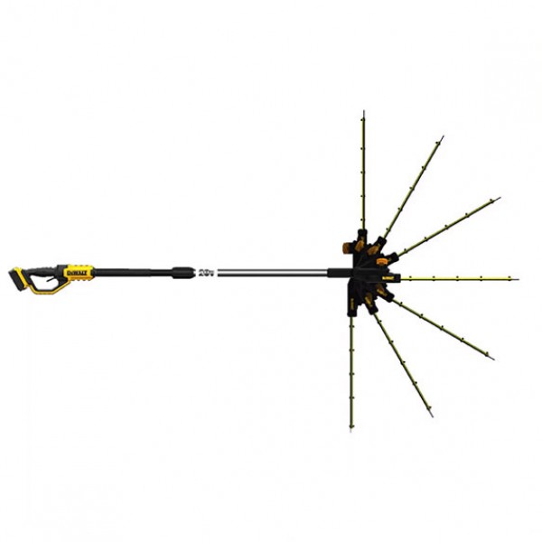 Кущоріз зі штангою акумуляторний бесщеточний DeWALT DCMPH566N