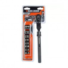 Набір головок торцевих 3/8 BLACK + DECKER BDHT0-71619