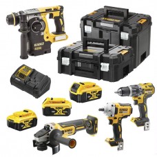 Набір з чотирьох інструментів безщіткових DeWALT DCK428P3T