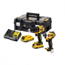 Набір з двох інструментів безщіткових DeWALT DCK2062D2T