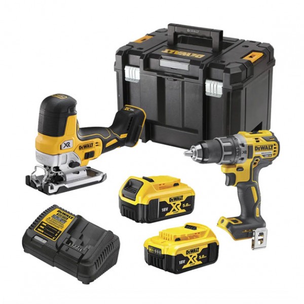Набір з двох інструментів бесщеточний DeWALT DCK298P2T