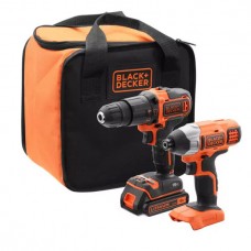Набір з двох інструментів BLACK + DECKER BCK21S1S