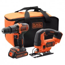 Набір з двох інструментів BLACK + DECKER BCK22S1S