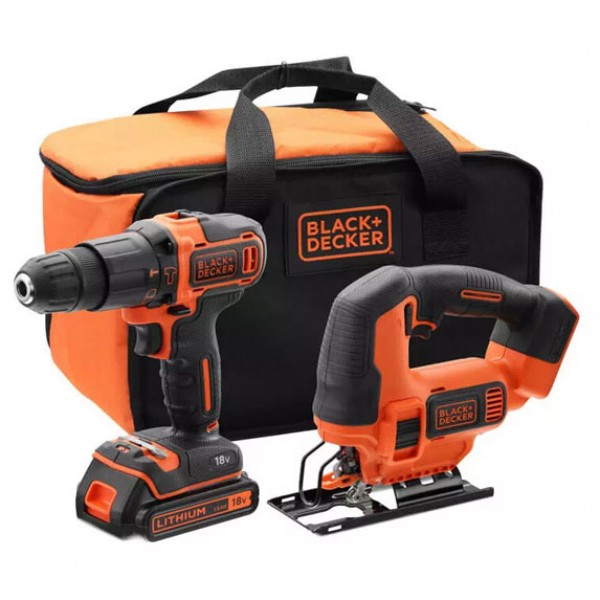 Набір з двох інструментів BLACK + DECKER BCK22S1S