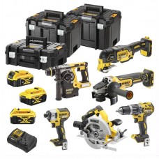 Набір з шести інструментів безщіткових DeWALT DCK685P3T