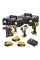 Набір з трьох інструментів бесщеточний DeWALT DCK377P3T