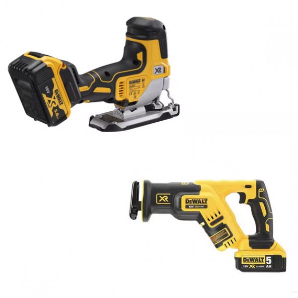 Набір з восьми інструментів акумуляторних DeWALT DCK856P4