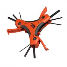 Набір ключів шестигранних торцевих 9 шт BLACK + DECKER BDHT0-71628