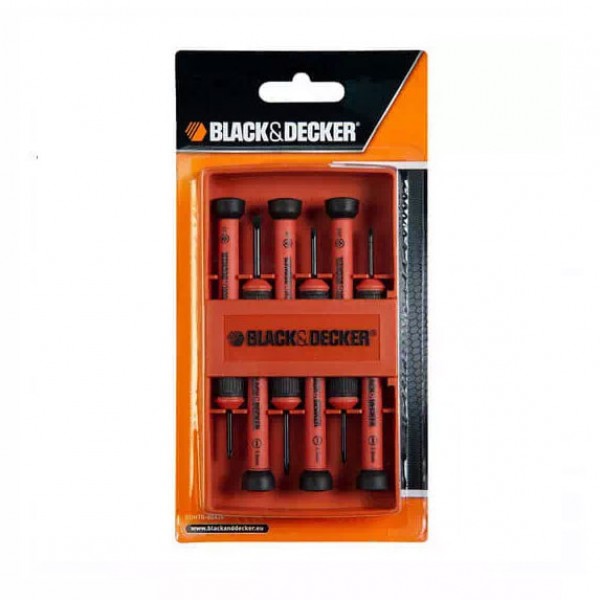 Набір викруток для точної механіки 6 шт BLACK + DECKER BDHT0-66428