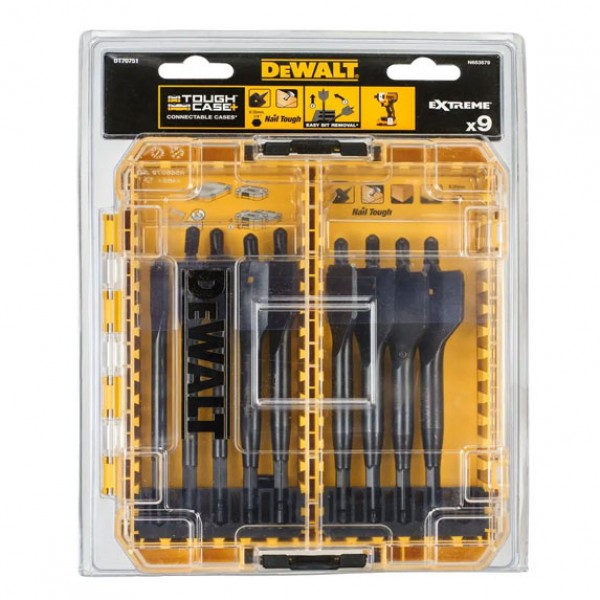 Набір пір'яних свердел DeWALT DT70751