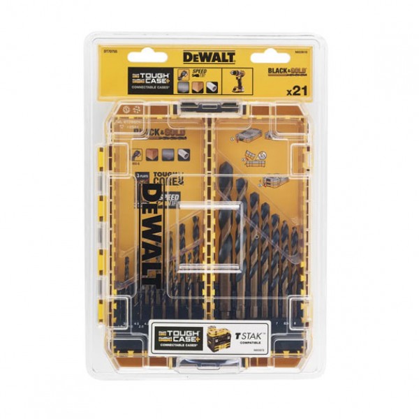 Набір свердел по металу DeWALT DT70755