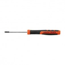 Отвертка под шлиц Ph0 х 60 мм BLACK+DECKER BDHT0-66493