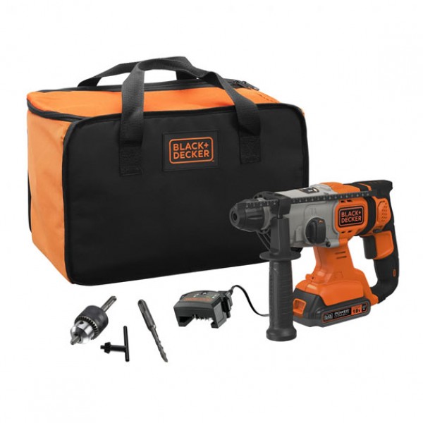 Перфоратор акумуляторний BLACK + DECKER BCD900D1S