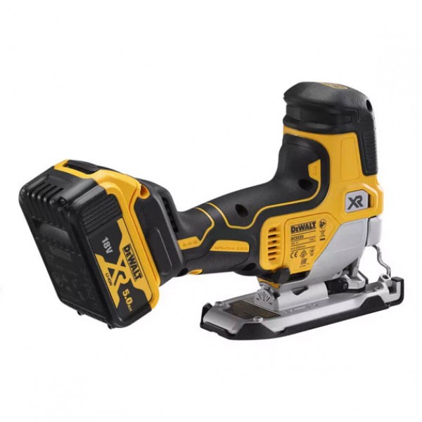 Пила лобзиковая акумуляторна бесщеточний DeWALT DCS335P2