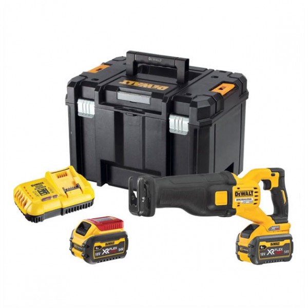 Пила шабельна акумуляторна DeWALT DCS389X2