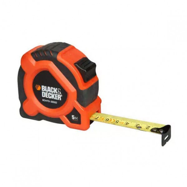 Рулетка измерительная 5 метров BLACK+DECKER BDHT0-30092
