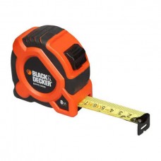 Рулетка измерительная GRIP TAPE 8 метров BLACK+DECKER BDHT0-30099