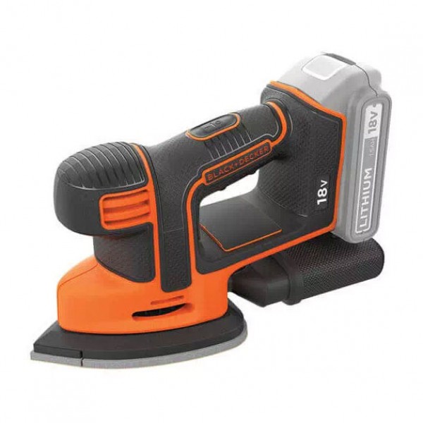 Шліфмашина вібраційна акумуляторна BLACK + DECKER BDCDS18N