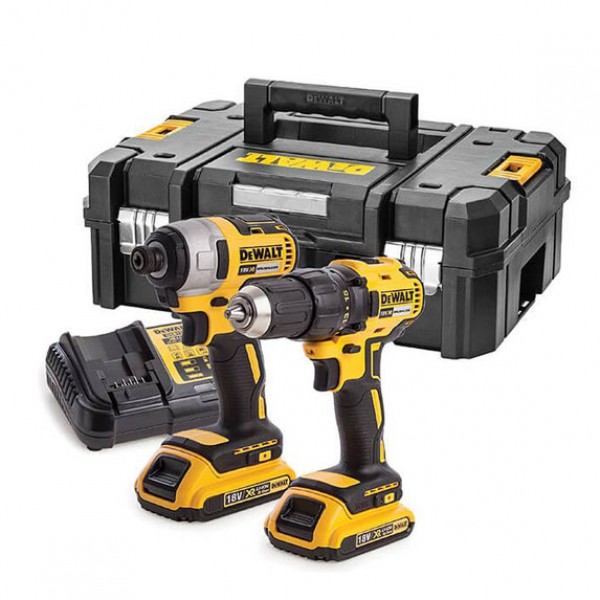 Набор из двух инструментов бесщеточных DeWALT DCK2059D2T