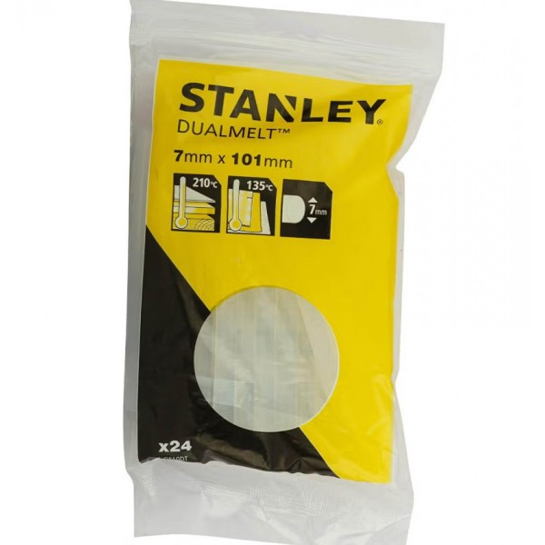 Термоклей Stanley DualTemp 7 мм 24 шт (1-GS10DT)
