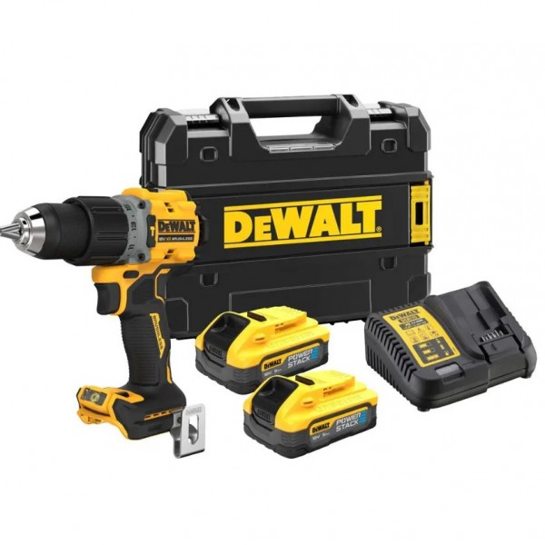 Дриль-шурупокрут безщітковий ударний DeWALT DCD805H2T+DCF840N