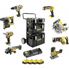 Набір з восьми інструментів акумуляторних DeWALT DCK856P4