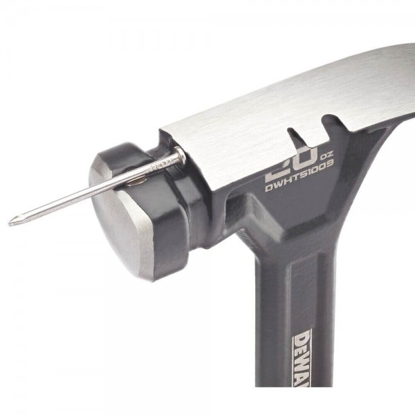 Молоток DeWALT CURVE-CLAW, вага 567г, з загнутим цвяходером, 355мм (DWHT51009-0)