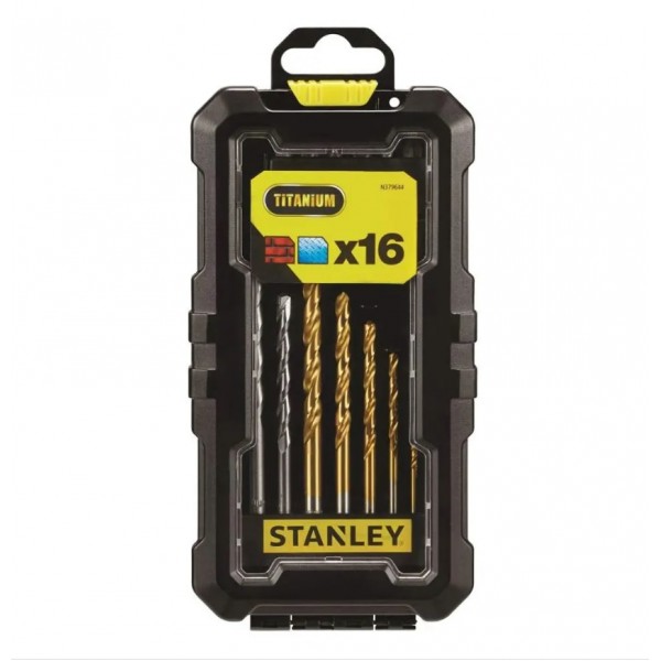 Набір біт і сверл Stanley TITANIUM 16 шт (STA7221)