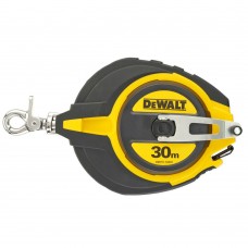Рулетка вимірювальна DeWALT STEEL, 30 м х 10мм, прогумований литий корпус (DWHT0-34093)