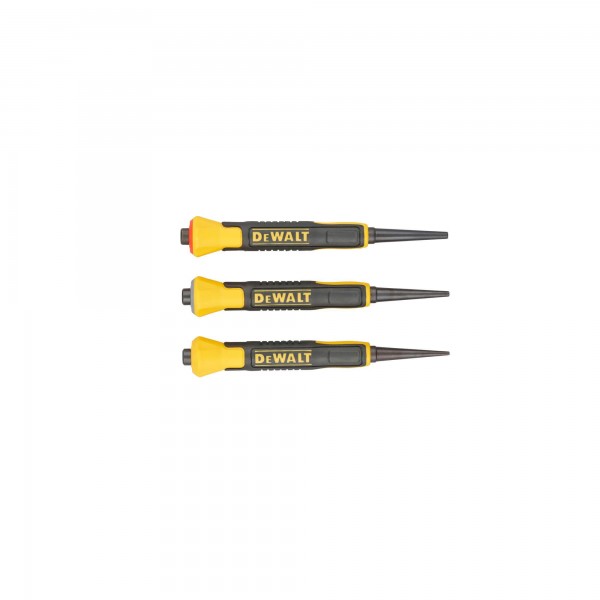 Набір борідків (добойників) DeWALT (0.8; 1.6; 2.4мм), 125мм(DWHT0-58018)