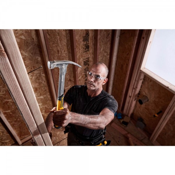 Молоток DeWALT RIP-CLAW, вага 340г, з прямим цвяходером, 370мм (DWHT51135-0)