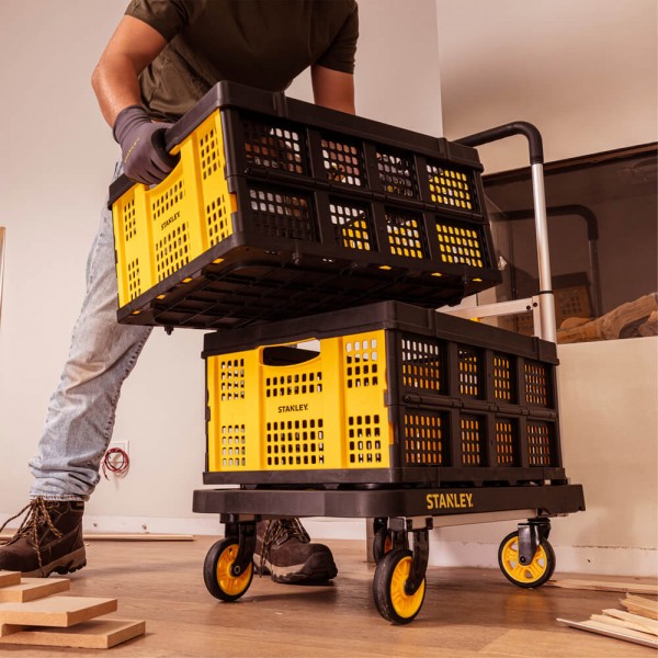 Портативний складний ящик Stanley 25 кг, об'єм 40 л, вага 1,8 кг (SXWT-FT505)