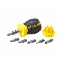 Викрутка-набір Stanley Multibit Stubby (0-66-357)