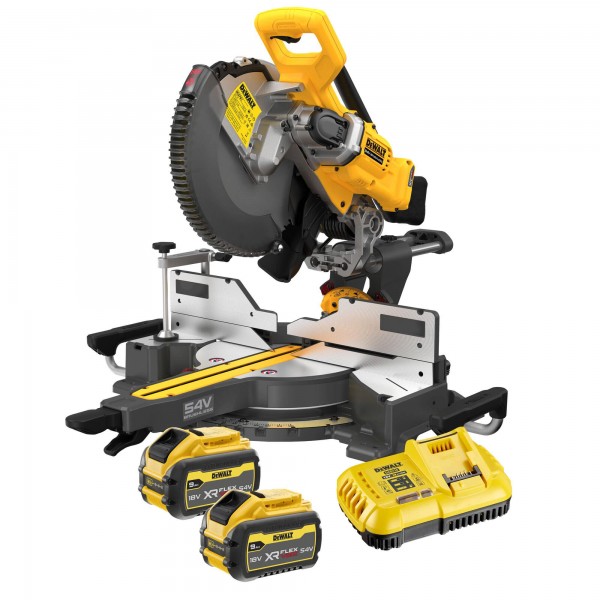 Пила торцювальна акумуляторна DeWALT DCS781X2 54В XR FLEXVOLT