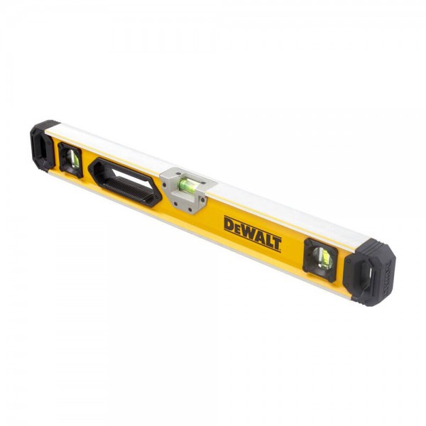 Рівень DeWALT BOX BEAM LEVELS, алюмінієвий, 3 капсули, 600мм (DWHT0-43224)