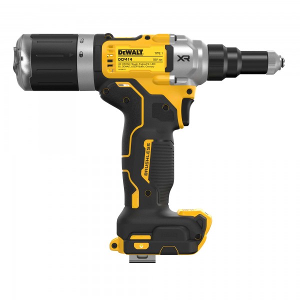 Заклепочник DeWALT безщітковий DCF414NT 18В XR Li-Ion
