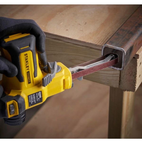 Шліфмашина стрічкова-напилок акумуляторна Stanley FatMax SFMCE210B