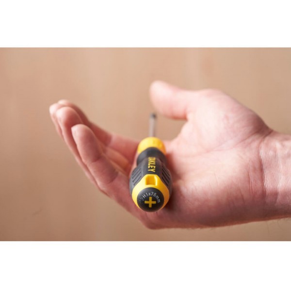 Викрутка Stanley Cushion Grip Ph1x75мм (STHT16155-0)