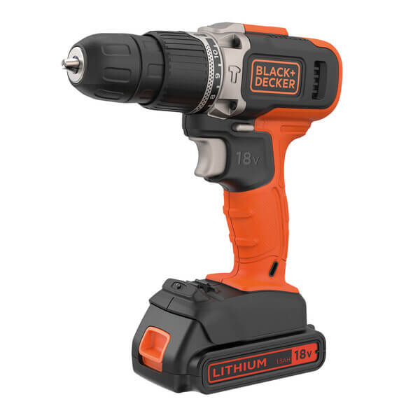 Дриль-шурупокрут акумуляторний BLACK+DECKER BCD003C1
