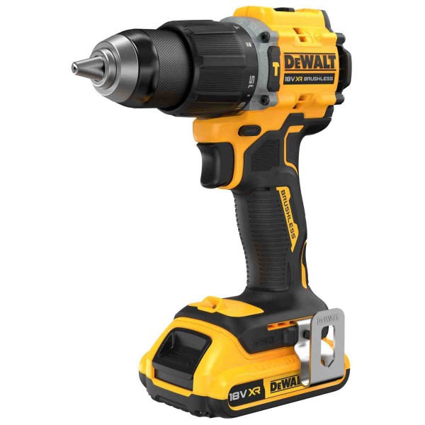 Дрель-шуруповерт аккумуляторная безщеточная ударная DeWALT DCD799D2T