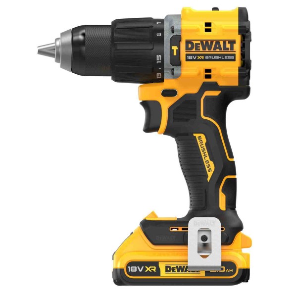Дрель-шуруповерт аккумуляторная безщеточная ударная DeWALT DCD799D2T