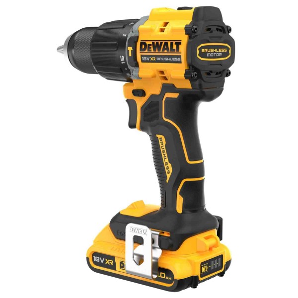 Дрель-шуруповерт аккумуляторная безщеточная ударная DeWALT DCD799D2T