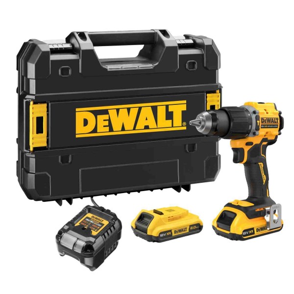 Дрель-шуруповерт аккумуляторная безщеточная ударная DeWALT DCD799D2T