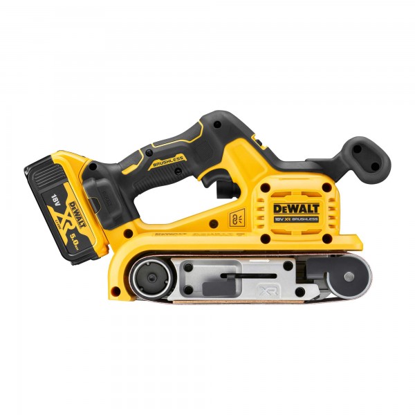 Шліфмашина стрічкова DeWALT безщіткова DCW220P2 XR Li-Ion 18В