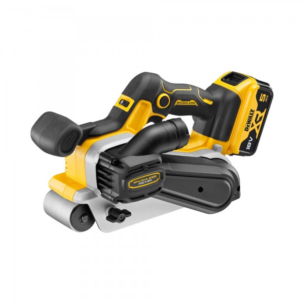 Шліфмашина стрічкова DeWALT безщіткова DCW220P2 XR Li-Ion 18В