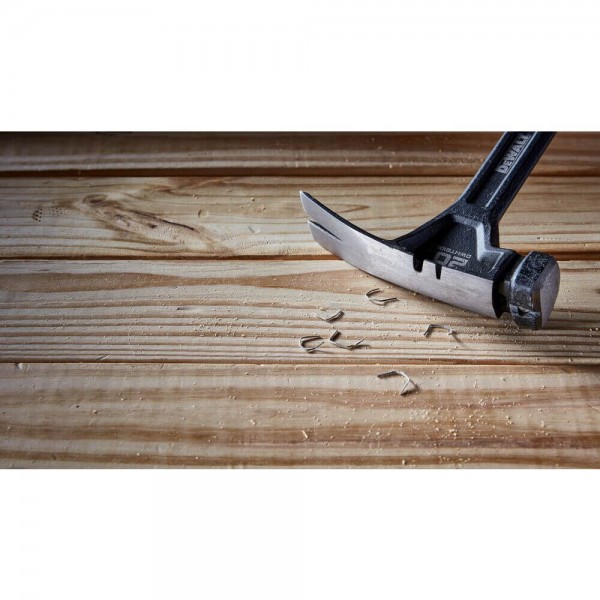 Молоток DeWALT RIP-CLAW, вага 567г, з прямим цвяходером, 355мм (DWHT51004-0)