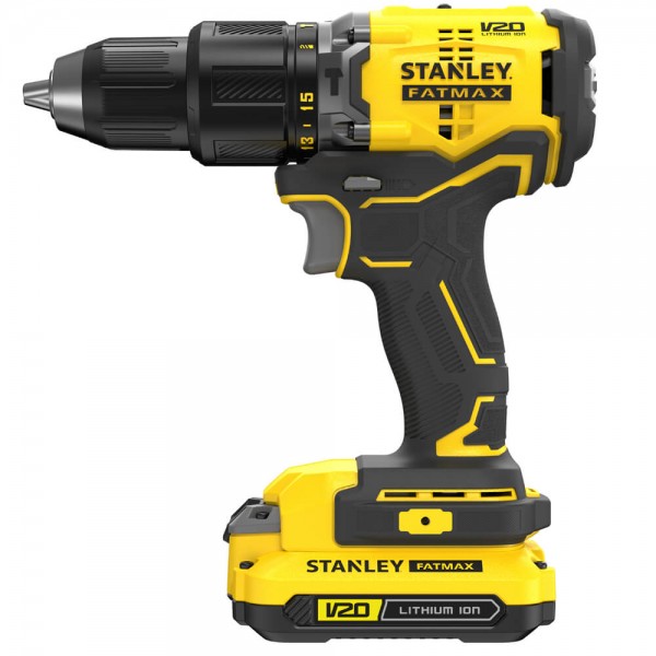 Дриль-шурупокрут ударний безщітковий Stanley FatMax SBD715C2K